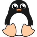 download Penguin clipart image with 0 hue color