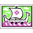 download Matchbox Label Ship clipart image with 90 hue color