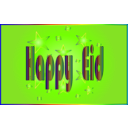 download Happy Eid clipart image with 45 hue color