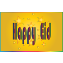 download Happy Eid clipart image with 0 hue color