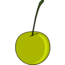 download Cherry clipart image with 90 hue color