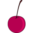 download Cherry clipart image with 0 hue color