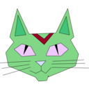 download Neko Cat clipart image with 225 hue color