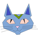 download Neko Cat clipart image with 315 hue color