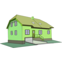 download House 3 clipart image with 45 hue color