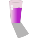 download Glass Icon clipart image with 90 hue color
