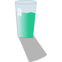 download Glass Icon clipart image with 315 hue color