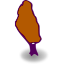 download Rpg Map Symbols Tree clipart image with 270 hue color