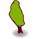 download Rpg Map Symbols Tree clipart image with 315 hue color