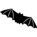 download Bat clipart image with 90 hue color