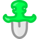 download Tiny Sword clipart image with 90 hue color