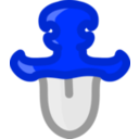 download Tiny Sword clipart image with 180 hue color