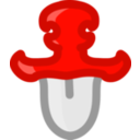 download Tiny Sword clipart image with 315 hue color