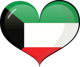 Kuwait Heart Flag