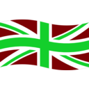 download Union Flag clipart image with 135 hue color