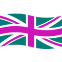 download Union Flag clipart image with 315 hue color