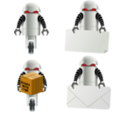 download Robot Carrying Things clipart image with 0 hue color
