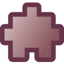 download Icon Puzzle2 Purple clipart image with 45 hue color