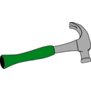 download Hammer Tools 6 clipart image with 135 hue color