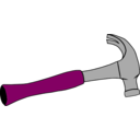 download Hammer Tools 6 clipart image with 315 hue color