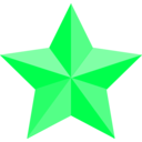 download Star clipart image with 90 hue color