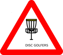Disc Golf Roadsign