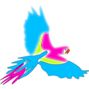 download Guacamaya clipart image with 315 hue color