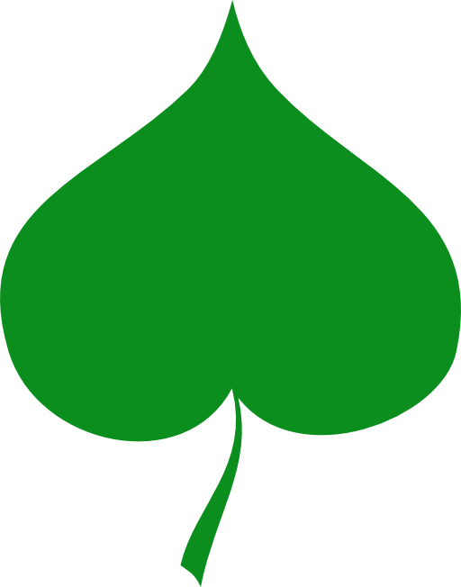Spring Symbol Linden Leaf