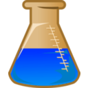 download Beuta Chemical Flask clipart image with 180 hue color
