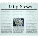 download Newspaper Icon clipart image with 135 hue color