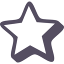 download Star clipart image with 45 hue color