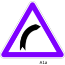 download A1a clipart image with 270 hue color