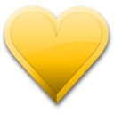 download Heart Icon clipart image with 45 hue color