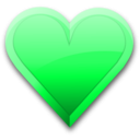 download Heart Icon clipart image with 135 hue color