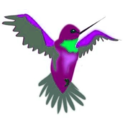 download Remix Hummingbird clipart image with 90 hue color