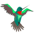 download Remix Hummingbird clipart image with 315 hue color