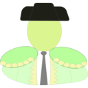 download Torero clipart image with 45 hue color