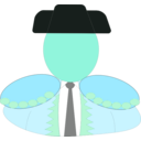 download Torero clipart image with 135 hue color