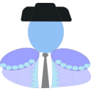 download Torero clipart image with 180 hue color