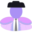 download Torero clipart image with 225 hue color
