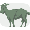 download Goat clipart image with 135 hue color