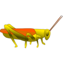 download Grasshopper clipart image with 315 hue color