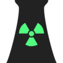 download Nuclear Power Plant Symbol 1 clipart image with 90 hue color