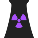 download Nuclear Power Plant Symbol 1 clipart image with 225 hue color