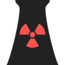 download Nuclear Power Plant Symbol 1 clipart image with 315 hue color