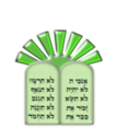 download Ten Commandments clipart image with 45 hue color