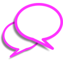 download Callout Chat clipart image with 90 hue color
