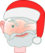 Santa Winking 1