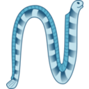 download Sea Snake clipart image with 0 hue color