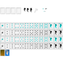 download White Oxygen Playing Card Faces clipart image with 180 hue color